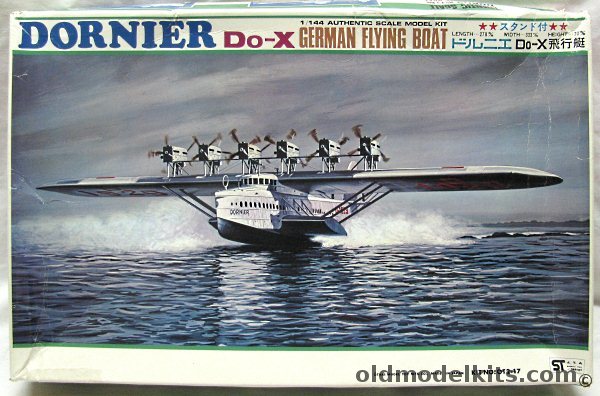 Otaki 1/144 Dornier Do-X  Flying Boat - (DoX), OT2-17-1500 plastic model kit